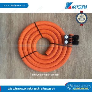 Dây dẫn gas an toàn Nhật Bản Katsura KLH-01 chính hãng